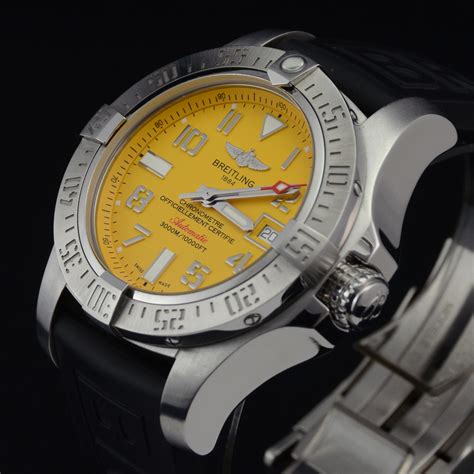 breitling cobra yellow